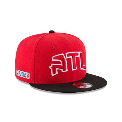 Atlanta Hawks Gorra | New Era NBA Playoff Side Patch 9fifty Snapback Cap Mexico - Amarillos